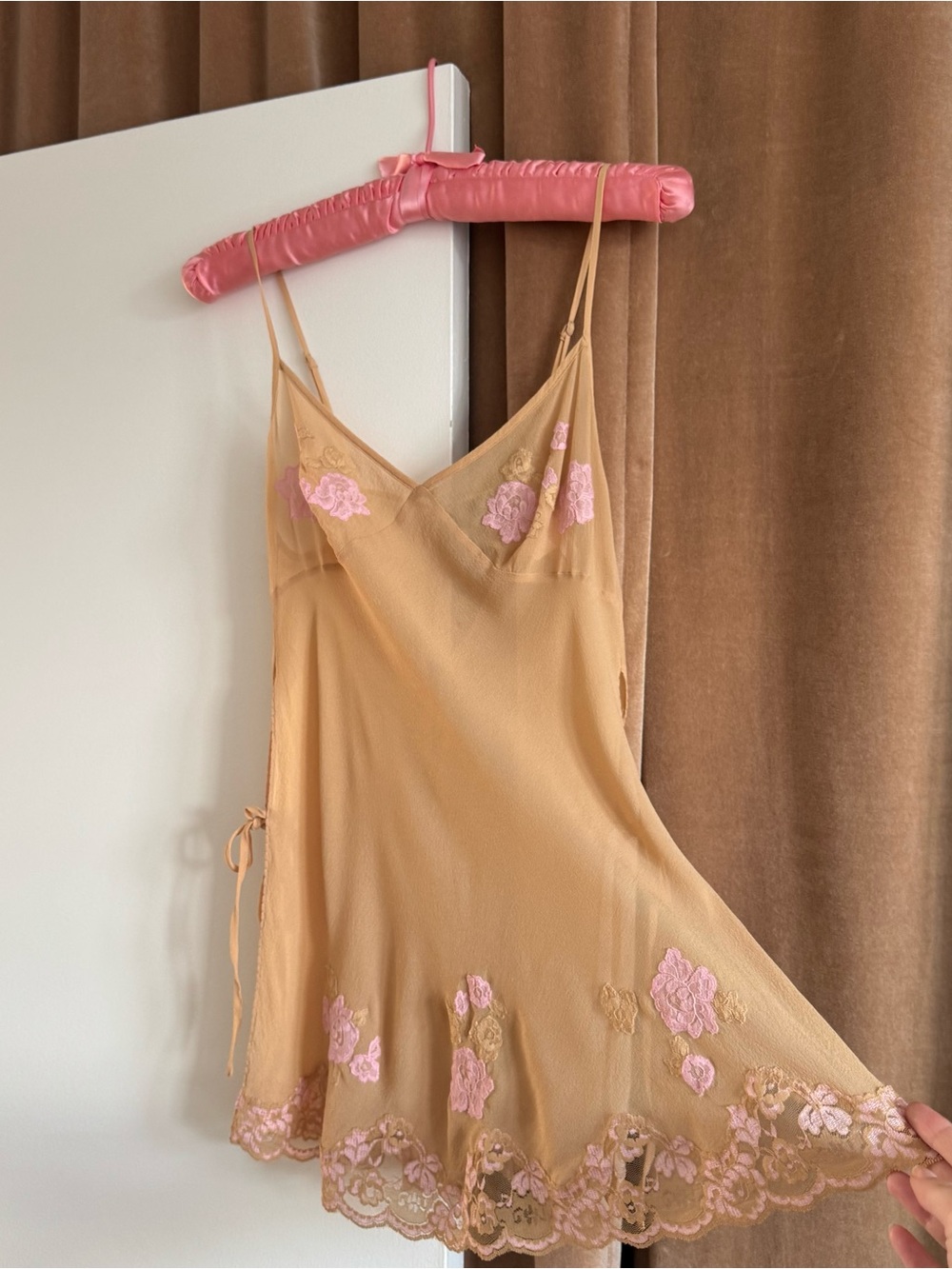 Brittany Murphy Uptown Girls Victoria’s Secret Vintage Mini Slip Dress